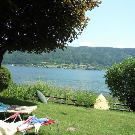 Anna Seeblick Appartement, Haus Haensel&Gretel Am Ossiachersee Mit Direktem Seezugang, Hallenbad Bodensdorf Eksteriør bilde