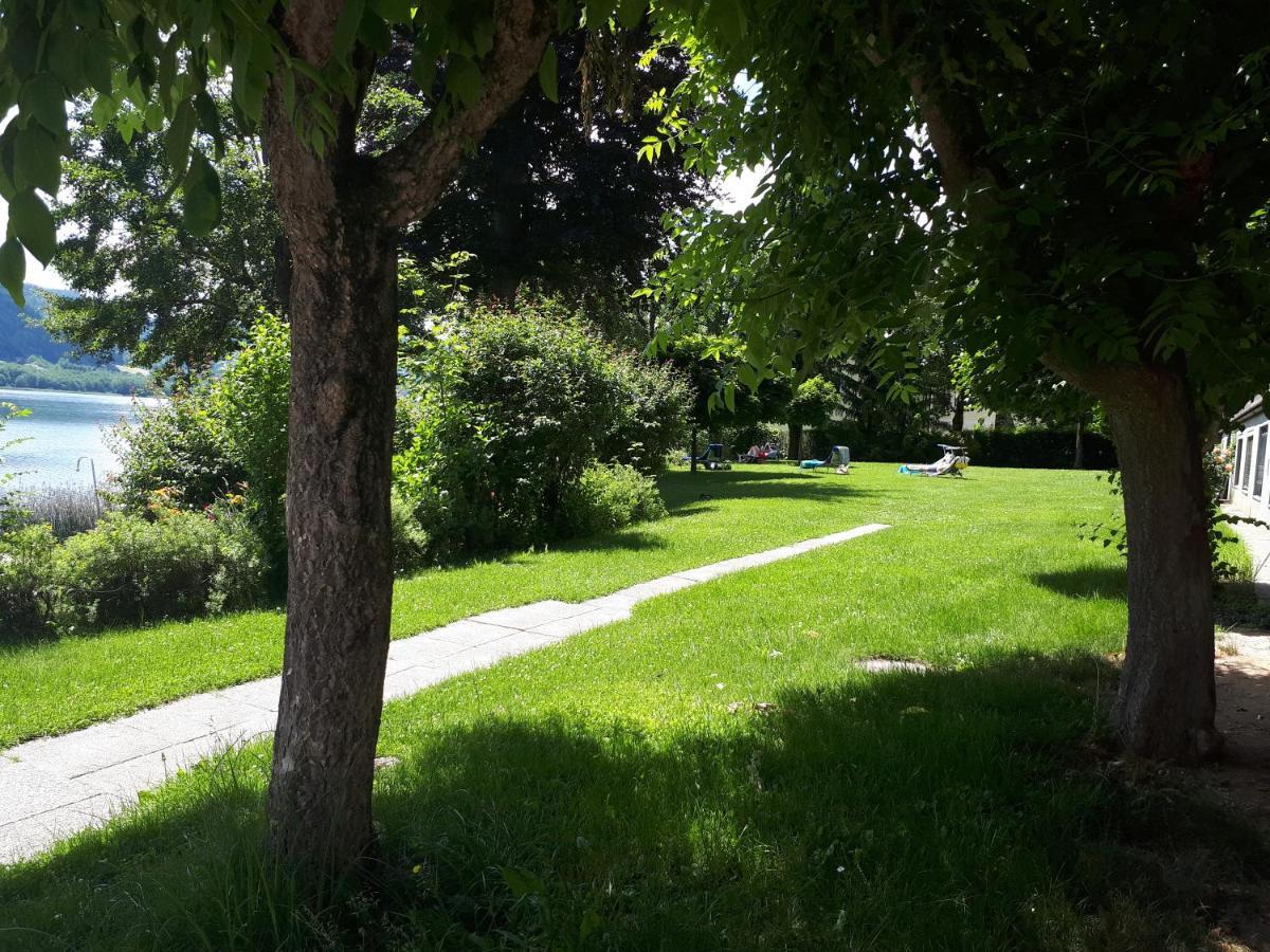 Anna Seeblick Appartement, Haus Haensel&Gretel Am Ossiachersee Mit Direktem Seezugang, Hallenbad Bodensdorf Eksteriør bilde