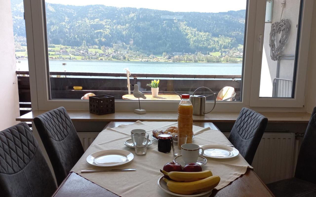 Anna Seeblick Appartement, Haus Haensel&Gretel Am Ossiachersee Mit Direktem Seezugang, Hallenbad Bodensdorf Eksteriør bilde