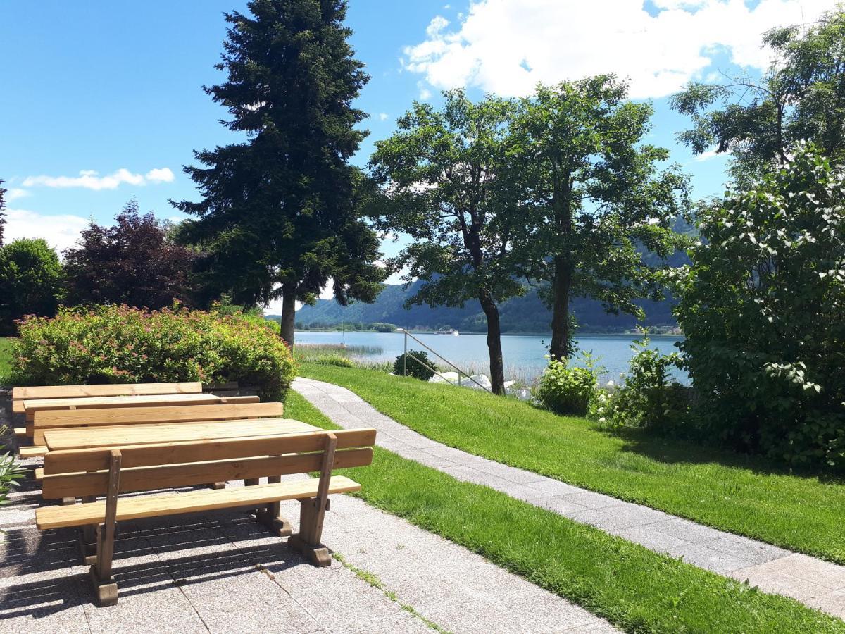 Anna Seeblick Appartement, Haus Haensel&Gretel Am Ossiachersee Mit Direktem Seezugang, Hallenbad Bodensdorf Eksteriør bilde