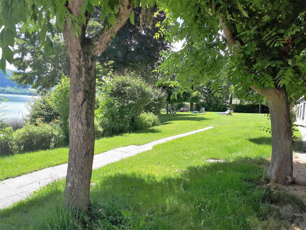 Anna Seeblick Appartement, Haus Haensel&Gretel Am Ossiachersee Mit Direktem Seezugang, Hallenbad Bodensdorf Eksteriør bilde