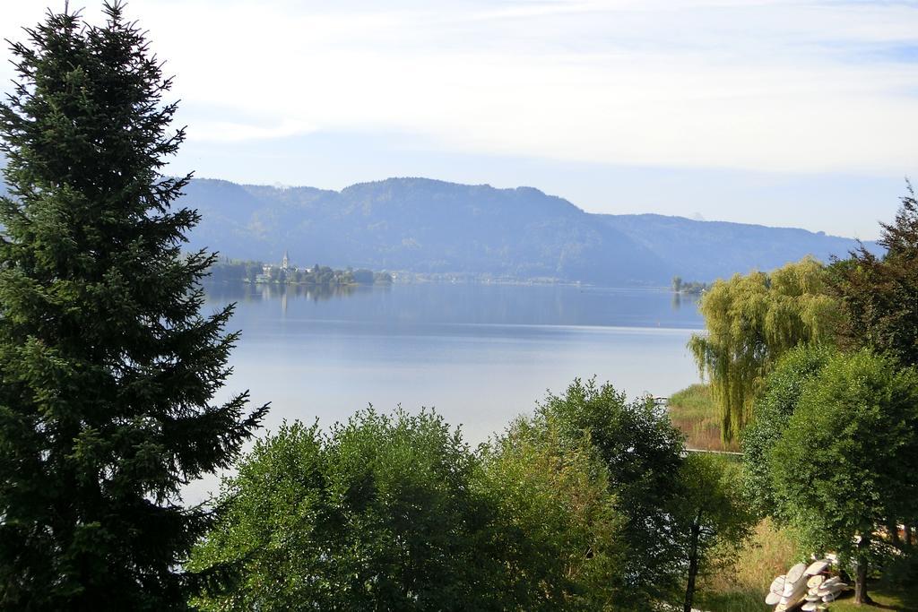 Anna Seeblick Appartement, Haus Haensel&Gretel Am Ossiachersee Mit Direktem Seezugang, Hallenbad Bodensdorf Eksteriør bilde